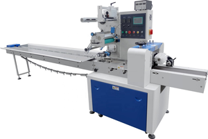 Repostería dulce de lechuga, mesa baja, envoltura automática de chocolate horizontal, paquete de precio, máquina de envoltura de flujo de jabón, almohada - Product Image 3