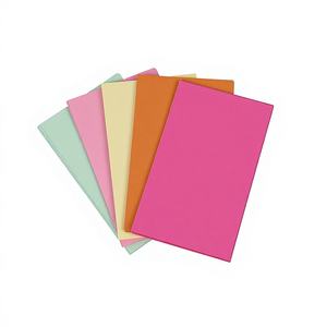 Bloc-notes coloré et mignon, papeterie simple et esthétique, idéal pour le bureau, couleurs unies, spécial étudiants, pour messages. - Product Image 4