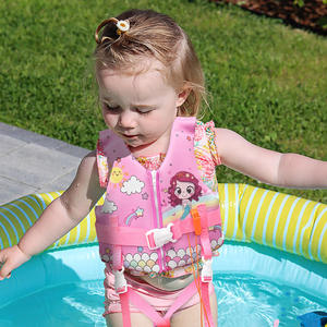 Chaleco <span class=keywords><strong>salvavidas</strong></span> de neopreno para niños, chaleco flotante, traje de baño para niños pequeños, entrenamiento de asistencia, flotabilidad, chaleco <span class=keywords><strong>salvavidas</strong></span> para natación W055 - Product Image 2