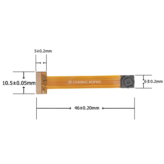 SincereFull 0.3MP VGA CMOS Sensor GC0308 Industrial Ai Machine Vision Inspection DVP Embedded 30fps Fixed Focus Camera Module