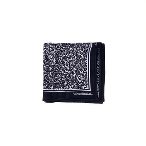 Foulard quadrato a foglie piccole 70x70 cm con design fantasia per uomo e donna, accessorio moda - Product Image 2