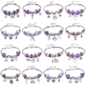 Bracelet réglable en cristal PFT, bracelet à perles papillon d'amour, bijoux pour femmes, vente en gros - Product Image 1