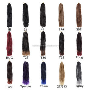 Vente chaude 18 "En Gros Passion Twist Cheveux Crochet Twist Nouvelle Vague D'eau <span class=keywords><strong>Xtrend</strong></span> Passion Twist Cheveux - Product Image 2