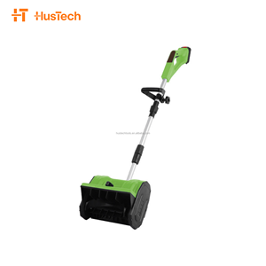 Outil de déneigement électrique portatif à piles avec moteur sans balais pour le balayage de la neige sur les routes et les trottoirs - Product Image 6