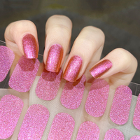 Autocollants pour ongles Felice Fashion 2D, semi-durcis, 100% gel, adhésif puissant, non toxiques, décorations pour manucure