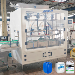 Máquina de llenado de químicos anticorrosivos, dispensador de pesaje de detergente de cubo Jumbo de 20 litros para envasado de líquidos industriales - Product Image 1