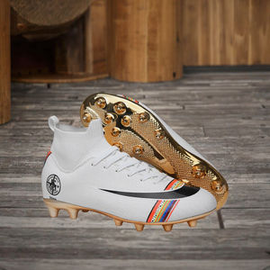 Zapatillas de Fútbol Retro Personalizadas al por Mayor, Económicas, de Alta Gama, Populares, para Hombre y Mujer, Parte Superior de PU, para Partidos de Fútbol de Invierno y Verano - Product Image 2