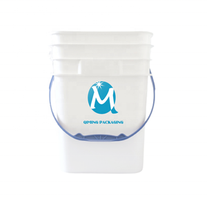 Nhà Sản Xuất Cung Cấp Thẳng Pp Thực Phẩm Cấp Vuông Xô Nhựa Cho Thực Phẩm Đóng Gói Đồ Ăn Nhẹ Thùng Chất Liệu Thùng - Product Image 5