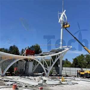 Fabricantes de China <span class=keywords><strong>VAWT</strong></span> CE alta calidad 1KW turbina eólica de eje Vertical arranque de baja velocidad del viento 12/24V Vertical Dynamo Gene - Product Image 6