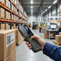 Computadora Móvil Resistente Chainway MC21 con Teclado Físico, Escáner de Códigos de Barras 1D/2D Android para Entrada de Datos