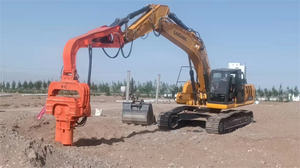 حفارة شنت مدق ركائز هيدروليكي تهتز فيبرو مطرقة ورقة مدق خوازيق كومة سائق - Product Image 3