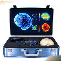Boîte de transport légère en aluminium rigide pour instrument de massage et de beauté portable Meridian, avec système de verrouillage