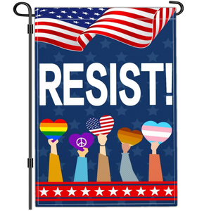 Personnalisé fierté LGBTQ jardin drapeau Inclusion diversité lesbienne <span class=keywords><strong>Gay</strong></span> bisexuel transgenre égalité drapeau de cour petite Mini cour extérieure - Product Image 3