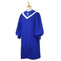 Neues Design Gut verkaufte blaue Klerus roben, Priester kleid, kunden spezifische Chor robe