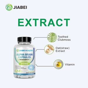 Fabricante de Suplementos Personalizados, Cápsulas Alpha Brain para Adultos, Extracto Herbal, Suplemento para la Salud Cerebral, Cápsulas de Vitaminas al por Mayor - Product Image 2