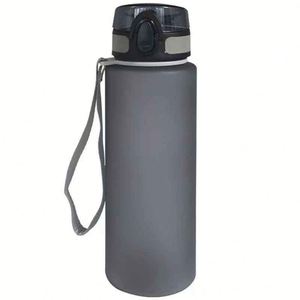 Summer Tritan Frosted <b>Plastic</b> Sports Water Bottle for Adults, 700Ml, Outdoor <b>Drinking</b>, Portable, Food-Safe Reusable, Waterproof - Product Image 3