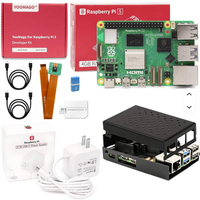 Nueva Placa de Desarrollo Original Raspberry Pi 5 Kit Completo Módulo 5 2/4/8GB Raspberry Pi 4B 16GB RAM Raspberry Pi 3B con Carcasa