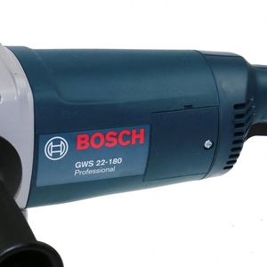 <span class=keywords><strong>Meuleuse</strong></span> d'angle professionnelle <span class=keywords><strong>BOSH</strong></span> GWS2200 180/230, machine électrique de meulage/polissage/découpe de 2100 W pour métal, acier - Product Image 2