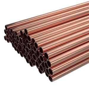 Vente directe d'usine du fabricant, tube en cuivre C1100 C1020 C11000 C10200, tube rond en cuivre - Product Image 1