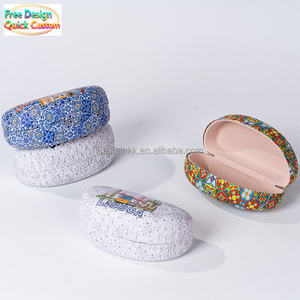 Estuches para Gafas con Diseño de <span class=keywords><strong>Lisboa</strong></span>, Cajas de Almacenamiento para Gafas con Patrón de Recuerdo Regional para <span class=keywords><strong>Viajes</strong></span> y Uso Diario - Product Image 1