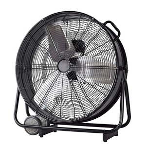 24 inch sàn kim loại thông gió trống quạt 250W tiết kiệm năng lượng 3 tốc độ cao tốc độ Heavy Duty công nghiệp Blower - Product Image 1