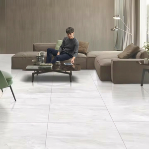 Vistaar 600x600มม. irvin สีเทาหินอ่อนจีนกระเบื้องห้องน้ำพอร์ซเลนขัดทั้งตัวกระเบื้องปูพื้นพอร์ซเลนขัดเงา60x60 gvt - Product Image 1