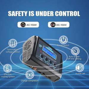 Chargeur de batterie LiPo 1S-6S pour voiture RC, 150W 10A, charge rapide et intelligente avec équilibrage pour LiPo - Product Image 2