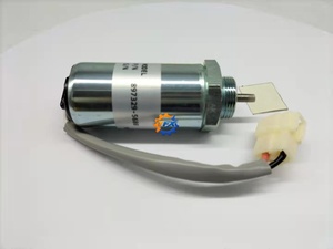 Pièces OEM SK75-8 EX27U EX35 EX55 Pièces électriques d'excavatrice Vanne solénoïde 8973295680 MV1-81 897329-5680 - Product Image 2