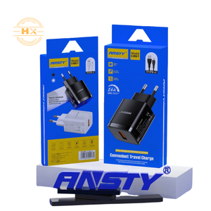 Adaptateurs de voyage chargeurs rapides USB-C 2.4A Ansty C-055-T - Product Image 1