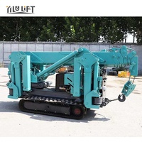 Mini grue hydraulique de chenille de moteur diesel électrique à télécommande portative de 1T 3T 5T