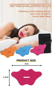 Tiras Nasales para Dormir para Adultos, Diseño Anti-Sufocación con Forma de Boca, Cinta Bucal Elástica, Ayuda para Dormir con la Boca Cerrada, Facilita la Respiración Nasal - Product Image 6