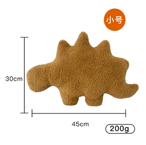 Vente directe d'usine, jouets en peluche doux en forme de dinosaure, animaux en peluche kawaii, coussins en coton PP pour filles et enfants - Product Image 3