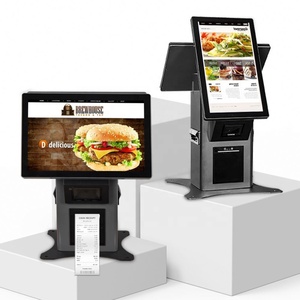 Kiosco de Comida de Autoservicio con Pantalla Táctil de 21.5 Pulgadas, Nuevo Diseño, Impresora de Recibos, Punto de Venta - Product Image 3