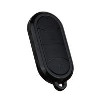 Télécommande universelle sans fil RF 433 MHz à 4 boutons en métal ABS Century Aoke, la plus vendue, pour porte de garage, portée 50 m, piles AAA