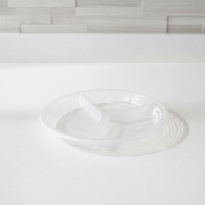 HACAMY Contenedor de Alimentos Desechable de Plástico PP de 3 Compartimentos con Tapa, Caja Profesional para Preparación de Comidas para Llevar, para Restaurantes y Servicios de Catering - Product Image 1