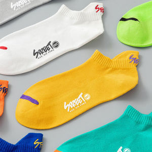 Nanjiren Men's Ankle Socks Cotton Breathable Sport Casual 10 Pairs Pack - Product Image 3