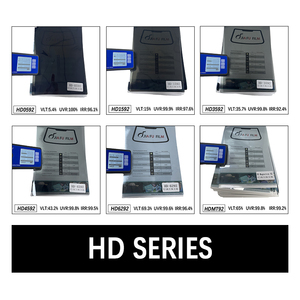 HD0592 Siêu HD Magnetron Nhiệt Phản Xạ Vlt 5.4% UVR 100% irr 96.1% Có Thể tháo rời Xe Cửa Sổ <span class=keywords><strong>Tint</strong></span> Năng Lượng Mặt Trời Phim Bảo Vệ - Product Image 2