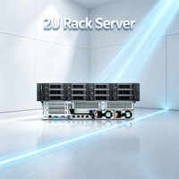 Serveur en rack 2U, double processeur Intel Xeon Scalable, 24 emplacements DIMM DDR4, 8 baies hot-swap de 2,5 pouces, remis à neuf, personnalisable, en stock