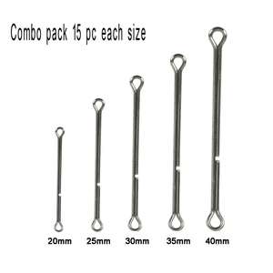 Pack combiné de trois modèles de shanks articulés pour la pêche à la <span class=keywords><strong>mouche</strong></span>, deux à usage général et un pour la pêche au gros gibier, Intruder Streamer Salmon (B15) - Product Image 2