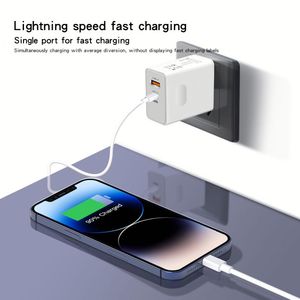 120W QC3.0 USB ชาร์จเร็วมากอะแดปเตอร์จ่ายไฟชาร์จเร็วพิเศษ6A USB C สายข้อมูล Type C ปลั๊กชาร์จโทรศัพท์มือถือ - Product Image 6