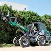 53,7 kW Hochleistungs-Motorlader Direkt vom Hersteller 5 Tonnen Allterrain-Multifunktions-Arbeitslader für Verschiedene Baustellen