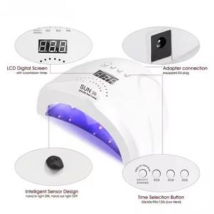 Lampe à ongles <span class=keywords><strong>LED</strong></span> <span class=keywords><strong>UV</strong></span> Sun2S 48W, Nouveauté 2026, 3 réglages de minuterie, Alimentation électrique, Matériau plastique, Haute qualité, Infrarouge automatique - Product Image 6