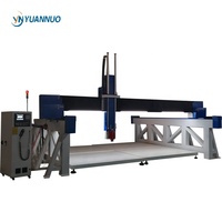 YN 2040 2m * 4m mousse robuste Eps aluminium bois massif 5 axes CNC sculpture fraiseuse avec la plus haute qualité meilleur prix