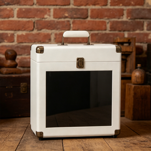 Boîte de rangement portable verrouillable <span class=keywords><strong>pour</strong></span> <span class=keywords><strong>disques</strong></span> <span class=keywords><strong>vinyles</strong></span>, <span class=keywords><strong>présentoir</strong></span> et boîte de déménagement <span class=keywords><strong>pour</strong></span> 30 albums - Product Image 3