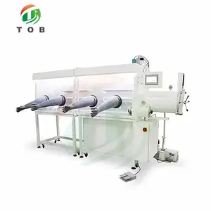 Dual Workstation Stainless Steel Vacuum Glove Box For Lithium Ion Battery