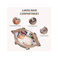 Modische Neue Outdoor-Sport-Rucksacktasche, Umhängetasche für Mütter, Große Kapazität Tragetasche, Reisetasche für Damen, Toilettentasche, Handtasche