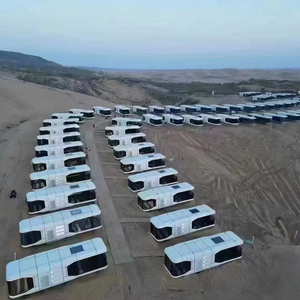 บ้านแคปซูลพร้อมระบบอัจฉริยะ E40 C70เคลื่อนที่ได้แบบโมดูลาร์โรงแรมกลางแจ้งหรูทันสมัย - Product Image 1