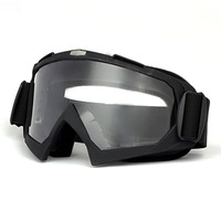 Accessoires de moto Mocell, lunettes de moto tout-terrain, lunettes de moto cross anti-vent, anti-sable/anti-poussière avec pare-brise
