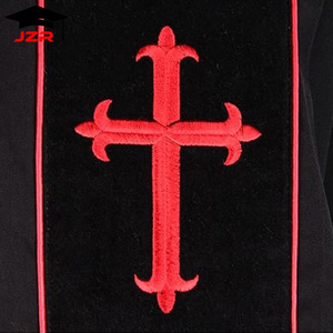 Vesti Sacre Unisex per Chiesa Ortodossa, Abiti Sacerdotali Ricamati Neri per Adulti, Chasuble per Clero Cattolico - Product Image 3