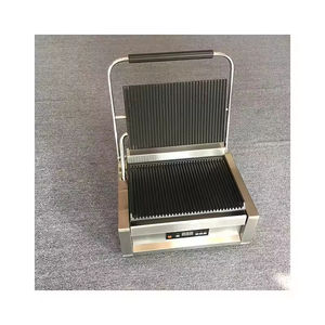 Machine à Panini Professionnelle Grande Taille avec Contrôle Électronique de la Température et <span class=keywords><strong>Plaque</strong></span> Antiadhésive - Product Image 4